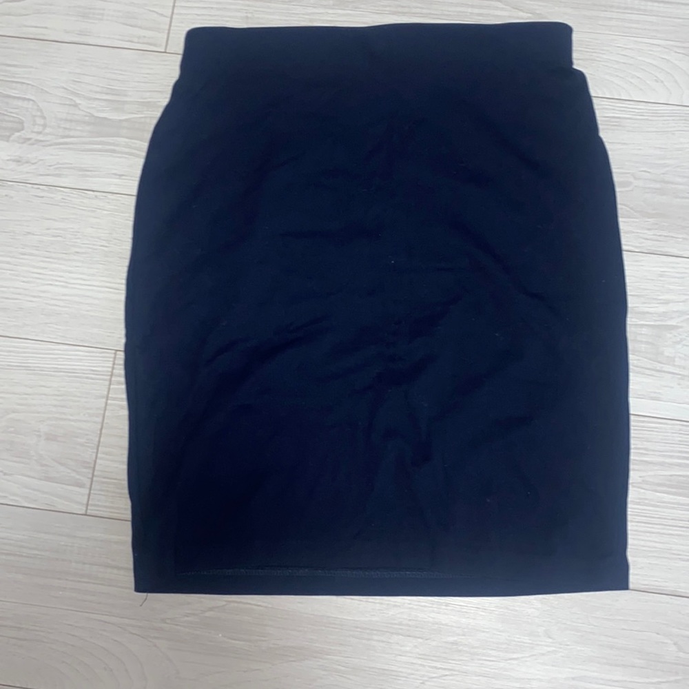 Blue skirt